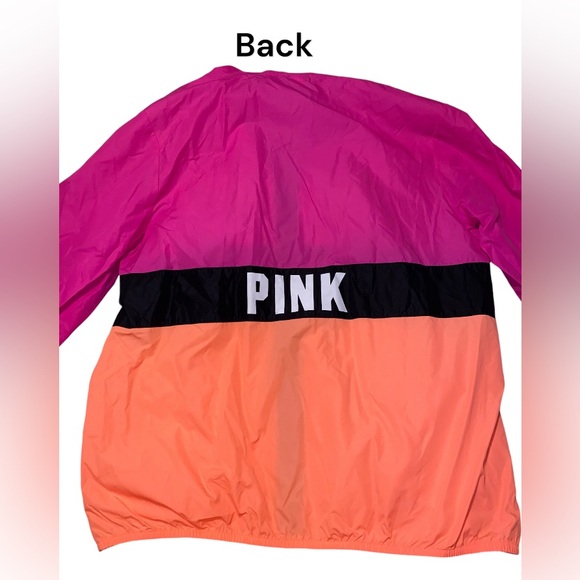 💕3/$30💕 Victoria's Secret PINK Windbreaker Jacket Size XS / S - Picture 4 of 11